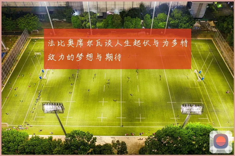 法比奥席尔瓦谈人生起伏与为多特效力的梦想与期待