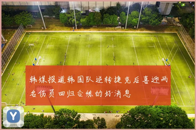 韩媒报道韩国队逆转捷克后喜迎两名伤员回归合练的好消息